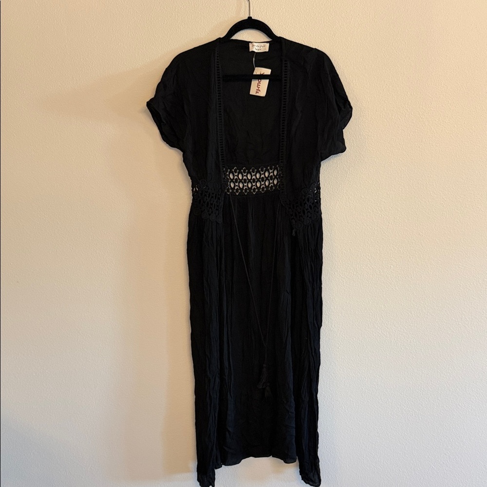 Lavender Field Black Garment
